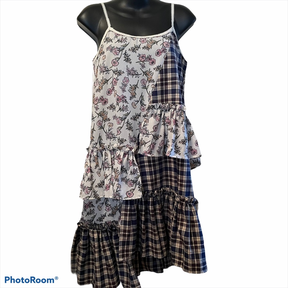 POL Three-Tier fantastic looking Ruffle Dress